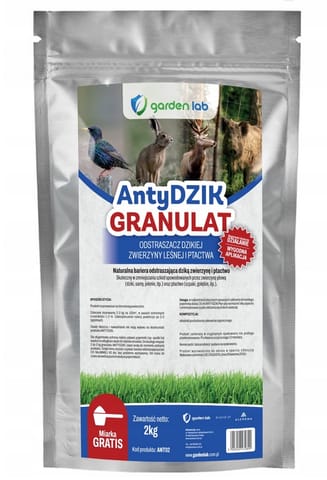 ⁨ODSTRASZACZ ZWIERZYNY LEŚNEJ W GRANULACIE ANTYDZIK 2KG⁩ w sklepie Wasserman.eu
