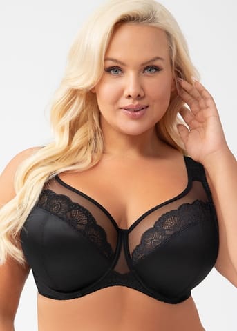 ⁨BIUSTONOSZ GORSENIA K441/1 LUISSE CZA (kolor czarny, rozmiar 80H)⁩ w sklepie Wasserman.eu