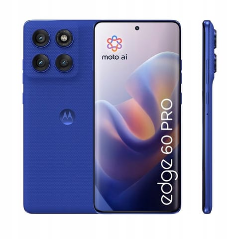 ⁨Smartphone MOTOROLA Edge 60 Pro 5G 12/512GB Niebieski 512 GB Niebieski⁩ w sklepie Wasserman.eu