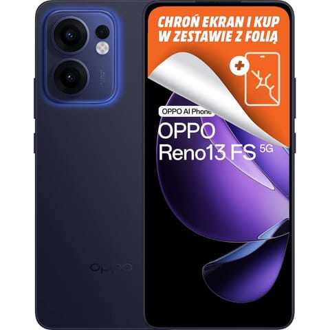 ⁨Smartphone OPPO Reno 13FS 5G 12/512GB Granatowy 512 GB Granatowy 6932169361699⁩ w sklepie Wasserman.eu