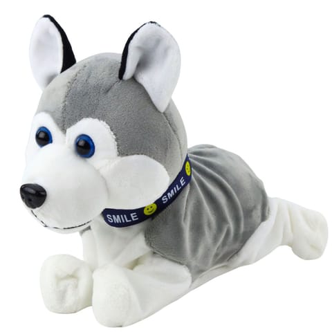 ⁨Pies Pluszowy Na Baterie Interaktywny Husky Porusza Się Wydaje Dźwięki⁩ w sklepie Wasserman.eu