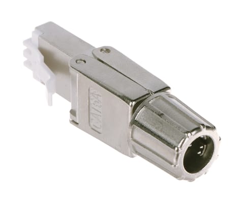 ⁨WTYK MODULARNY EKRANOWANY RJ45/FTP6A-HAND/S DELTA NETWORK⁩ w sklepie Wasserman.eu
