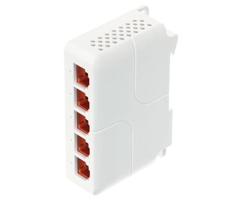 ⁨SWITCH POE / EXTENDER SPT-POE/4G-POE-DIN 5-PORTOWY DELTA NETWORK⁩ w sklepie Wasserman.eu
