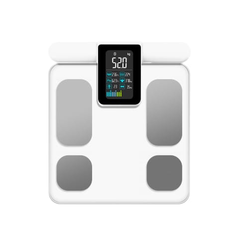 ⁨EXTRALINK SMARTLIFE WAGA ŁAZIENKOWA Z ANALIZĄ SKŁADU CIAŁA BIAŁA K-201⁩ w sklepie Wasserman.eu
