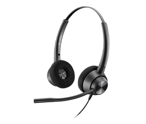 ⁨POLY EncorePro 320 Headset Wired Head-band Office/Call center Black⁩ at Wasserman.eu