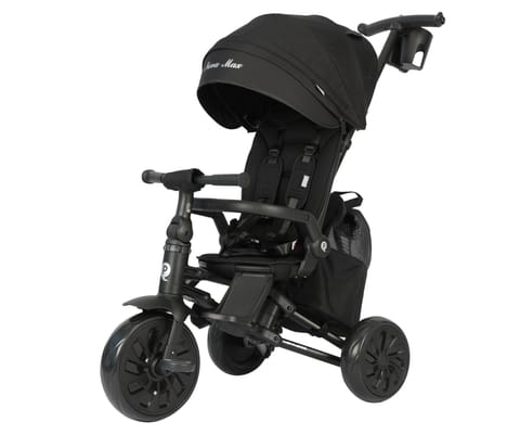 ⁨Qplay Rowerek Trójkołowy Nova Max Black⁩ w sklepie Wasserman.eu
