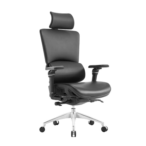 ⁨Ergonomiczny fotel biurowy obrotowy 6D EGAN Czarny⁩ w sklepie Wasserman.eu