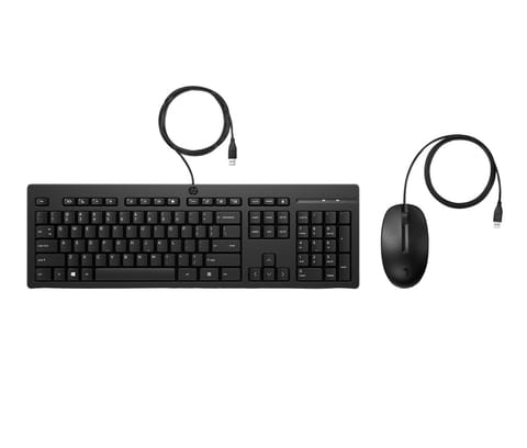 ⁨HP 225 WIRED MOUSE AND KEYBOARD⁩ w sklepie Wasserman.eu