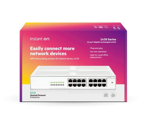 ⁨Hewlett Packard Enterprise Aruba Instant On 1430 16G⁩ w sklepie Wasserman.eu