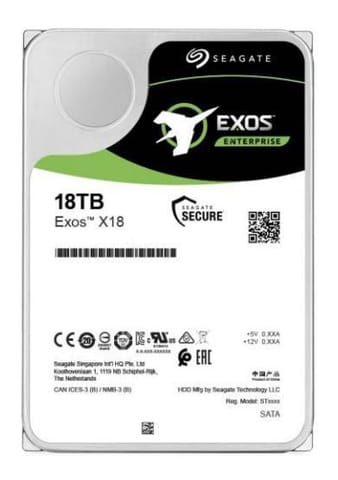 ⁨Seagate EXOS X18 18TB SAS 3.5IN⁩ w sklepie Wasserman.eu