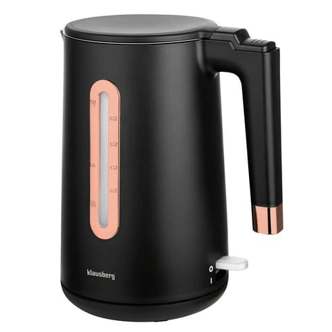 ⁨CZAJNIK ELEKTRYCZNY 1,7L KLAUSBERG KB-7889 ROSE GOLD⁩ w sklepie Wasserman.eu