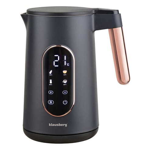 ⁨CZAJNIK ELEKTRYCZNY 1,7L KLAUSBERG KB-7892 LDD REULACJA TEMPERATURY⁩ w sklepie Wasserman.eu