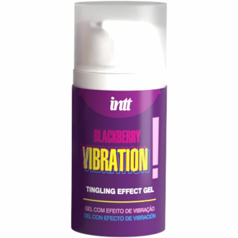 ⁨INTT Releases Żel Vibration Blackberry 15 ml - działanie pulsujące, smak jeżyny⁩ w sklepie Wasserman.eu
