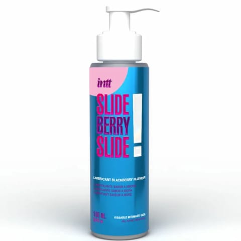 ⁨Intt Kissable - żel intymny wodny o smaku jeżynowym 100ml⁩ w sklepie Wasserman.eu