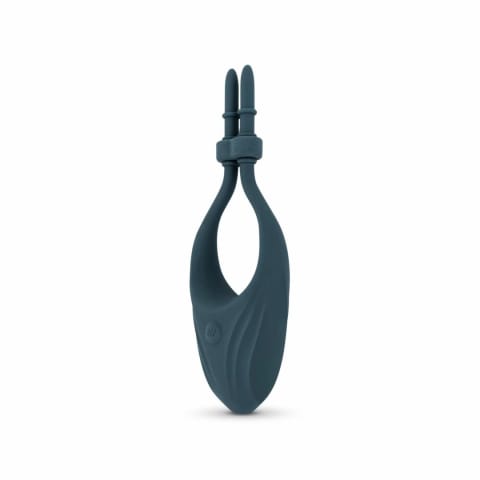 ⁨Boners Regulowany Pierścień Wibrujący Niebieski - USB, Silikon, Uniwersalny⁩ w sklepie Wasserman.eu