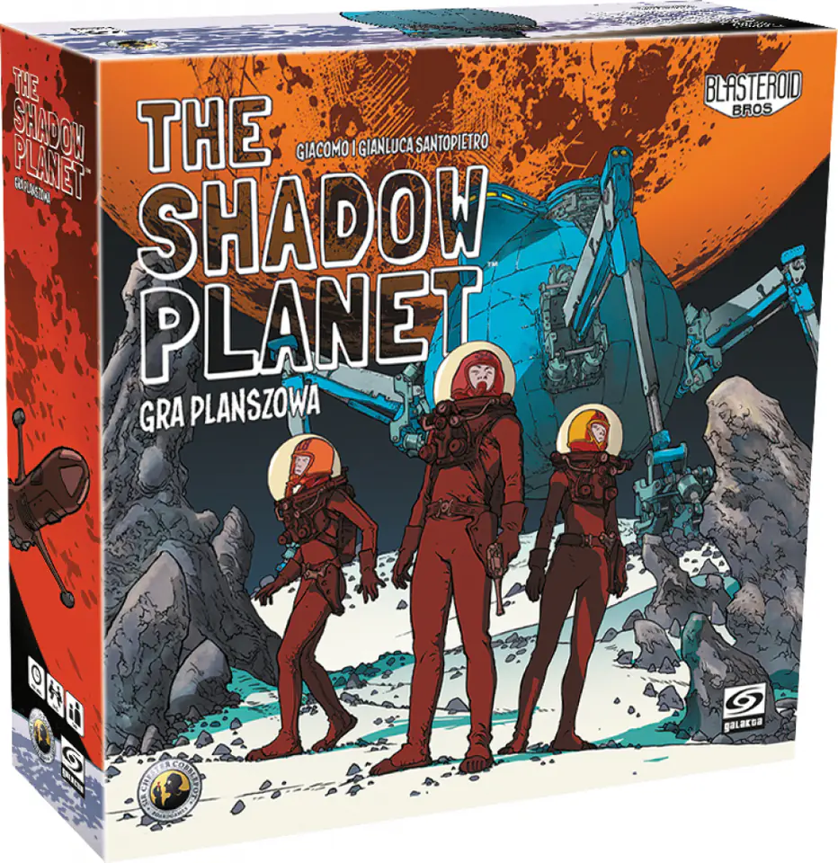 ⁨BOARD GAME THE SHADOW PLANET - GALAKTA⁩ at Wasserman.eu