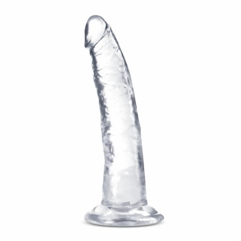 ⁨Blush Novelties B Yours Plus Lust n’ Thrust Transparent - elastyczny model z przyssawką⁩ w sklepie Wasserman.eu