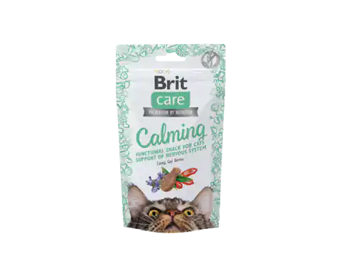 ⁨BRIT CARE Cat Snack Calming 50g⁩ w sklepie Wasserman.eu