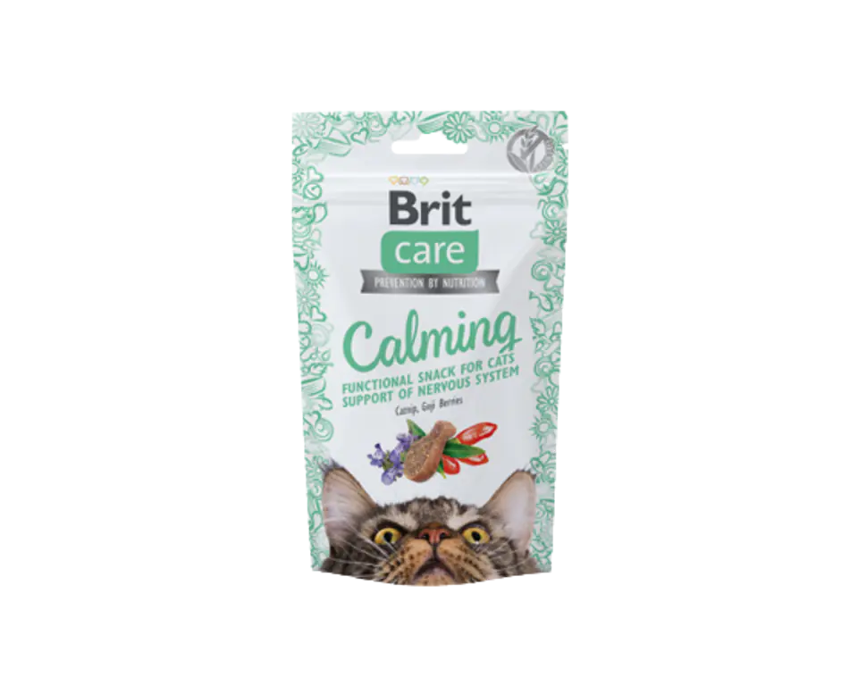 ⁨BRIT CARE Cat Snack Calming 50g⁩ at Wasserman.eu