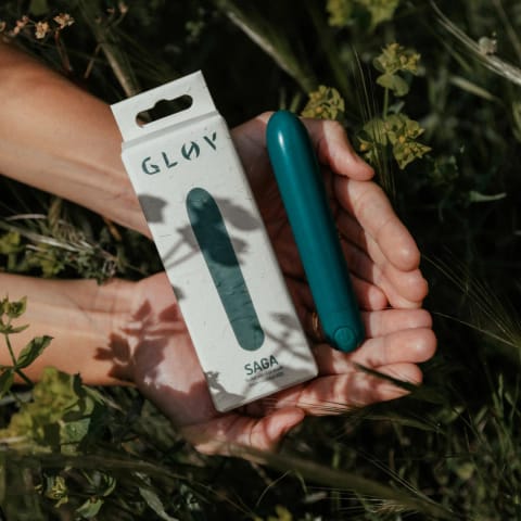Glov Eco Bullet Green - ekologiczny miniwibrator, 10 trybow, USB w sklepie Wasserman.eu
