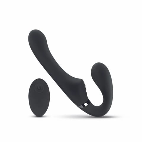 ⁨NO-PARTS Avery Strapless Vibrator z Pilotem 22 cm Silikonowy⁩ w sklepie Wasserman.eu