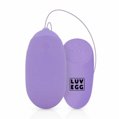 ⁨EasyToys Luv Egg XL Fioletowy - Bezprzewodowe Jajo Wibrujące XL⁩ w sklepie Wasserman.eu