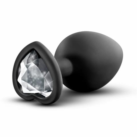 ⁨Blush Temptasia Bling Plug Medium Czarny z Kryształkiem⁩ w sklepie Wasserman.eu