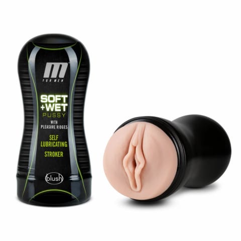⁨Blush M for Men Soft & Wet Cup Samolubrykująca Anatomiczna Maszyna Intymna XL⁩ w sklepie Wasserman.eu