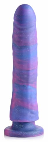 ⁨NS Novelties Magic Stick silikonowy model z brokatem 24 cm z przyssawką⁩ w sklepie Wasserman.eu