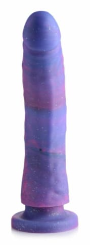 ⁨NS Novelties Magic Stick silikonowy model z brokatem 20 cm przyssawka⁩ w sklepie Wasserman.eu