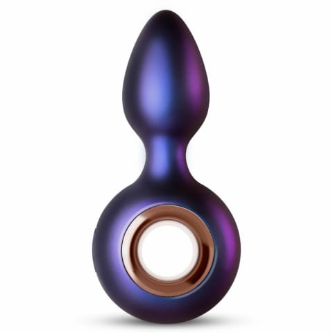 ⁨Hueman Deep Space - Wibrujący korek silikonowy 10 trybow, czarny⁩ w sklepie Wasserman.eu