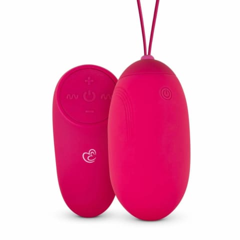 ⁨Easytoys XL Jajko Wibrujące z Pilotem Bezprzewodowym, Rożowe, Silikon⁩ w sklepie Wasserman.eu