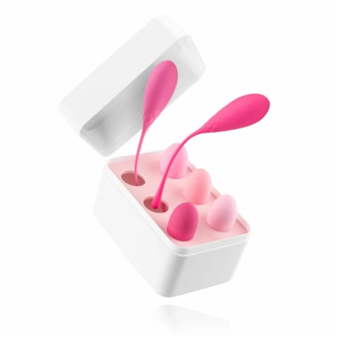 EasyToys Zestaw 6 Kulek Treningowych do Ćwiczeń Mięśni Kegla - Rożne Wagi w sklepie Wasserman.eu