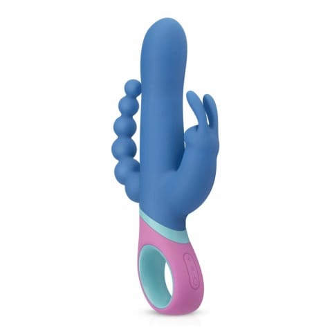 ⁨Vice Double Vibrator 3-silnikowy, wielokolorowy, 25 trybow pracy⁩ w sklepie Wasserman.eu