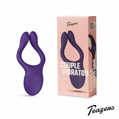 ⁨EasyToys Wibrujący Pierścień dla Par USB Anatomiczny Model Black⁩ w sklepie Wasserman.eu