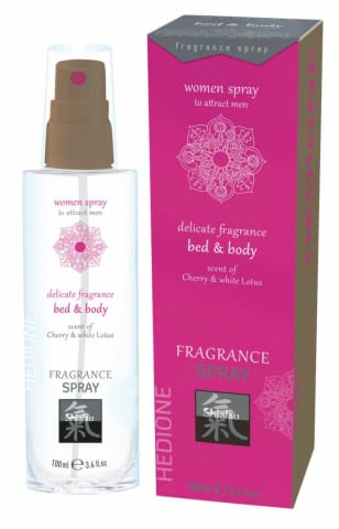 ⁨HOT Pheromone Spray Cherry & White Lotus - zapach do ciała i pościeli 60ml⁩ w sklepie Wasserman.eu