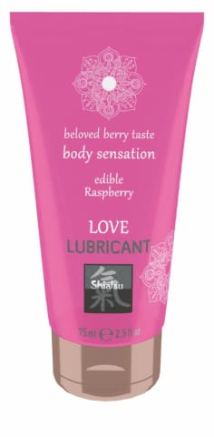 Love Lubricant Żel Jadalny o Smaku Maliny 100 ml Wodny w sklepie Wasserman.eu