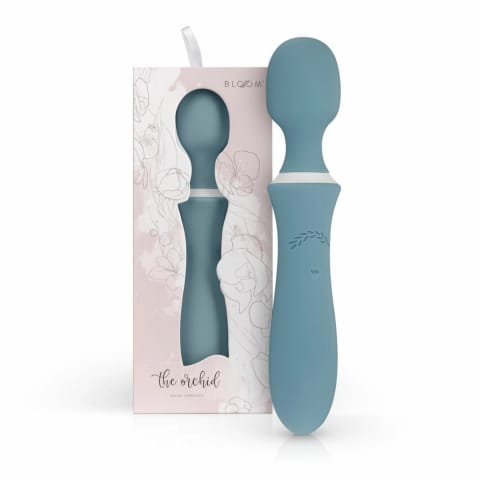 ⁨Bloom The Orchid Wand - bezprzewodowy masażer z technologią Swipe⁩ w sklepie Wasserman.eu