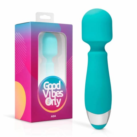 Aida Wand Massager - kompaktowy model wodoodporny USB, 10 trybow w sklepie Wasserman.eu