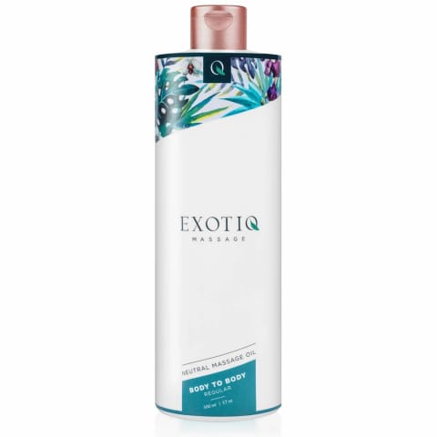 ⁨Exotiq Body to Body Oil 500 ml - Olejek do masażu z aplikatorem⁩ w sklepie Wasserman.eu