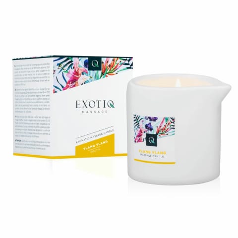 ⁨Exotiq Świeca do Masażu Ylang Ylang 200g - Relaksujący Olejek⁩ w sklepie Wasserman.eu