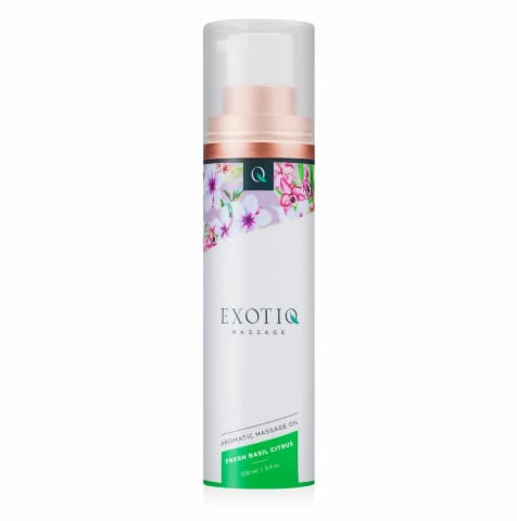 ⁨Exotiq Olejek do Masażu Basil Citrus 100ml - Odżywcza Formuła Roślinna⁩ w sklepie Wasserman.eu