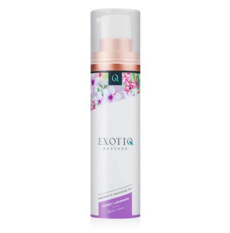 ⁨Exotiq Lovely Lavender Olejek do Masażu 100 ml - Relaksująca Formuła⁩ w sklepie Wasserman.eu