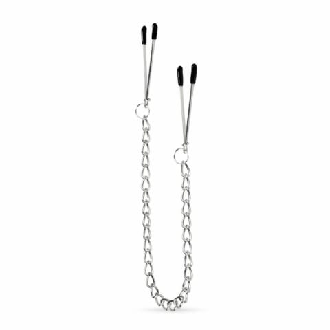 ⁨EasyToys Tweezers - Regulowane klamry z łańcuszkiem do ciała, metalowe⁩ w sklepie Wasserman.eu