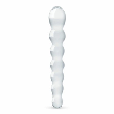⁨Glas No. 19 - Szklana anatomiczna forma z kulkami, uniwersalna 19 cm⁩ w sklepie Wasserman.eu