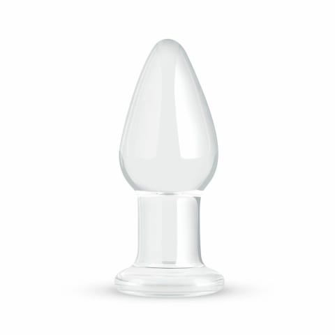⁨Glas Przezroczysty Korek Szklany Średni 3,9 cm Bezpieczne Szkło⁩ w sklepie Wasserman.eu