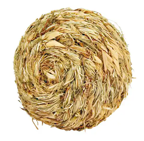 ⁨KERBL Piłka z trawy dla gryzoni 13cm [82768]⁩ w sklepie Wasserman.eu