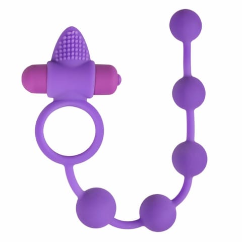 ⁨Pretty Love Triple Pleasure - wielofunkcyjny pierścień wibracyjny z trzema strefami stymulacji⁩ w sklepie Wasserman.eu
