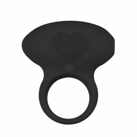 ⁨EasyToys silikonowy pierścień wibrujący z wypustkami, czarny⁩ w sklepie Wasserman.eu