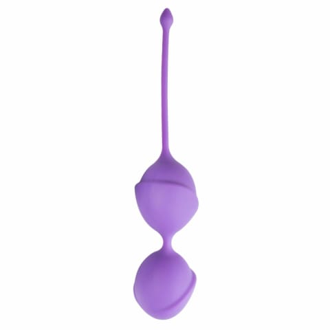 EasyToys Kulki Treningowe Podwojne Fioletowe silikonowe 3,5 cm w sklepie Wasserman.eu